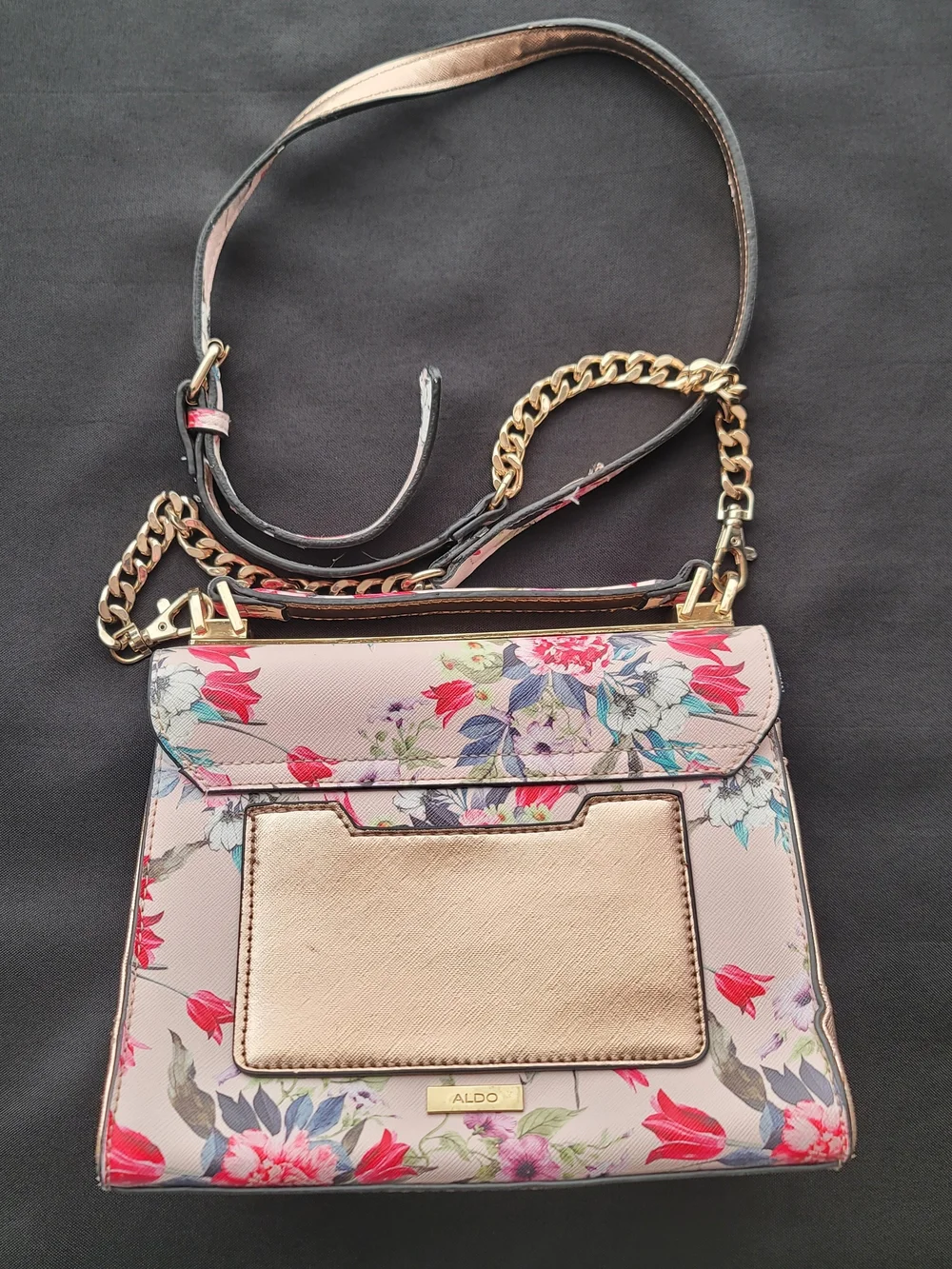 Aldo Kairede Floral Top-Handle Handbag